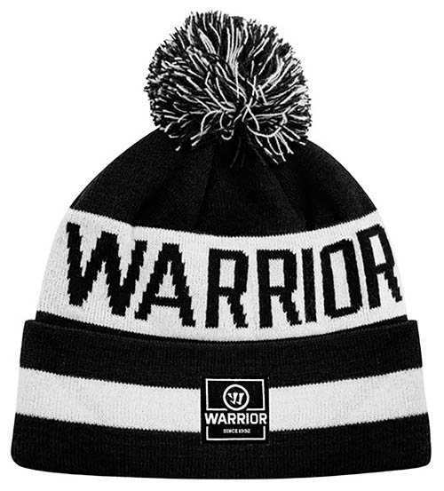 Warrior Team Toque Strick- Bommelmütze Senior schwarz