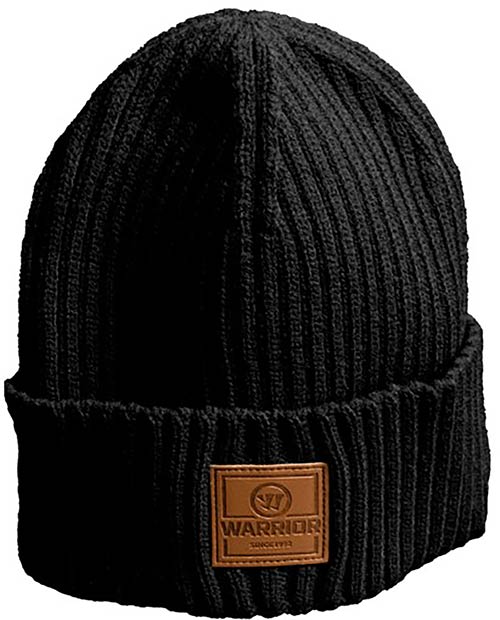 Warrior Toque Strick Senior Schwarz Onesize