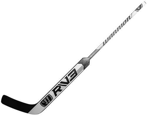 Warrior V3 E Goalie Hockeystick Senior White-Black