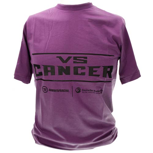 Warrior vs Cancer T-Shirt purple Senior