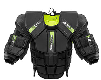 Warrior X4 E + plastron et protège bras Intermédiaire