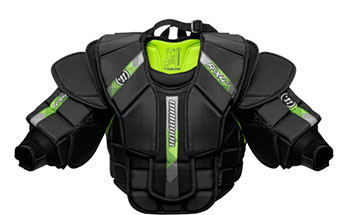 Warrior X4 E Ritual hockey arm-brystbeskyttelse Junior Goali