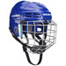 Bauer IMS 5.0 helmet combo (incl. cage) blue