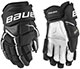 Bauer Supreme Ultrasonic guantes intermed negro-blanco
