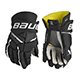 Bauer M3 Supreme Eishockey Handschuhe Senior schwarz-weiß