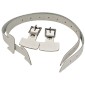 Set di cinghie in pelle CCM (2 pezzi)