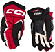 CCM Jetspeed FT680 glove Junior black-red-white