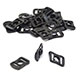 Plastic Buckle for your visor, cage and chin strap 2 pieces