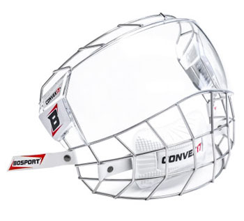 Bosport Convex17 Combo visiera del casco ibrido Junior
