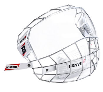 Bosport Convex17 Combo visiera del casco ibrido Senior
