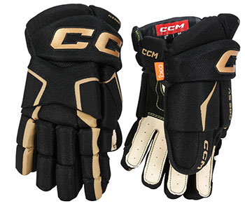 CCM Tacks AS580 glove Junior black-gold