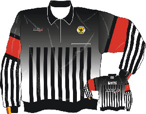 ice hockey referee jersey