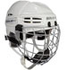 Bauer RE-AKT 100 Youth casco Combo incl. Cage bianco