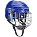 Bauer IMS 5.0 casque combo (incl. griglia) blu