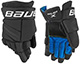 Bauer X guantes Junior negro-blanco