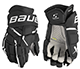 Bauer Supreme Mach gant Intermdiaire noir-blanc