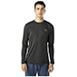 Bauer Core FLC LS Tech Tee Senior Grey