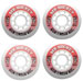 BASE Mr Hockey Indoor Wheels Set of 4 74A