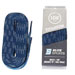 Laces waxed blue