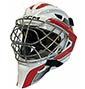 CCM Axis F5 Icehcockey Goalie Mask Senior White-Red