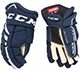 CCM Jetspeed FT485 guante Junior azul marine-blanco