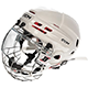CCM Tacks 70 helmet white + Bosport Convex17 visor and cage