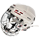 Casque CCM Tacks 70 blanc+ Bosport Convex17 casque a visiere