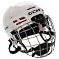 CCM Tacks 70 casco con griglia gioventù bianco