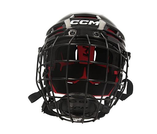 CCM Tacks 70 Hockeyhelm Senior – Mit Dual-Density-Liner & Verstellbarer FM70-Gesichtsmaske
