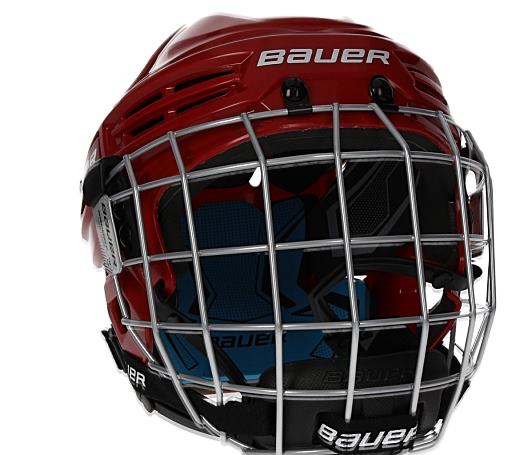 BAUER PRODIGY ICE ROLLER HOCKEY HELMET WITH CAGE BULL RIDING HECC 2023 