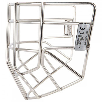 Bauer Profile replacement cage for goalie chrome (3)