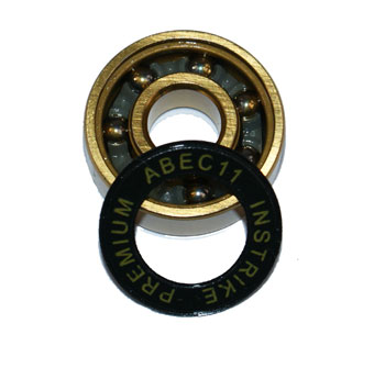 INSTRIKE Premium Skate Bearing Abec 11 Set of 16 bearings (2)